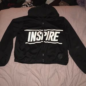 Athletic workout jacket